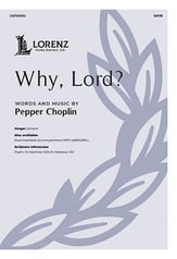 Why, Lord? SATB choral sheet music cover